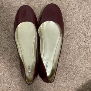 Burgundy Ballet flats
